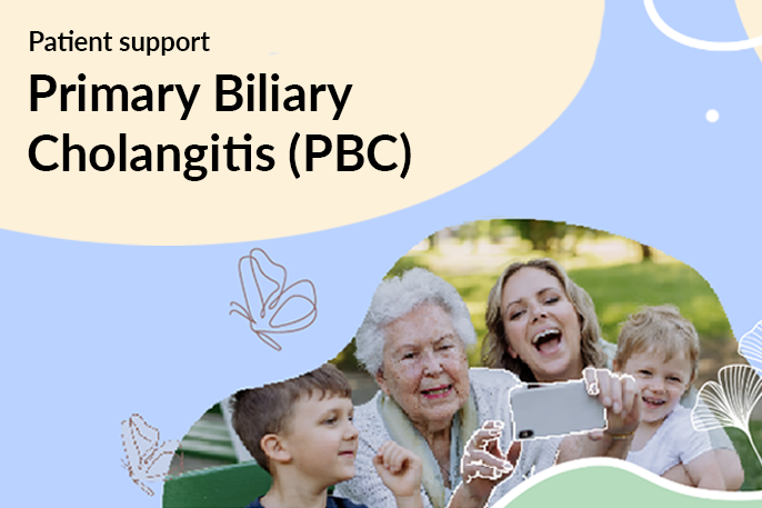 Patient support website for elafibranor patients